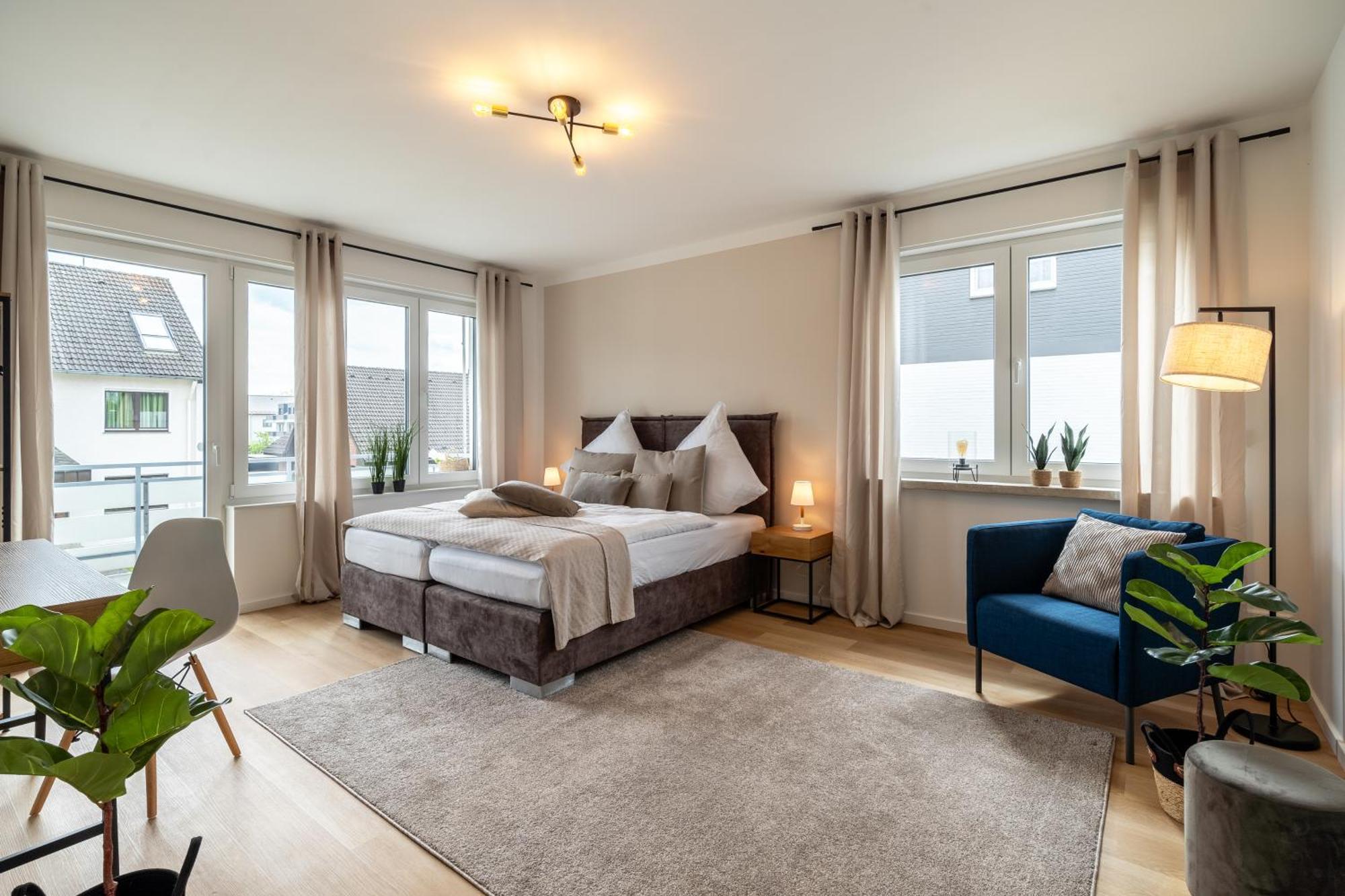 Raw-Flat Meier - Modern - Stylisch - Balkon - Netflix Bielefeld Eksteriør billede